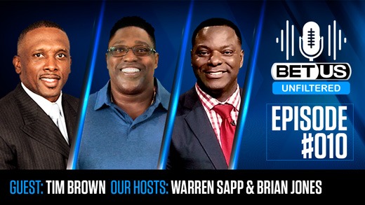 BetUS Unfiltered #010 | Hall of Famer and “Mr. Raider” Tim Brown Joins The Show!